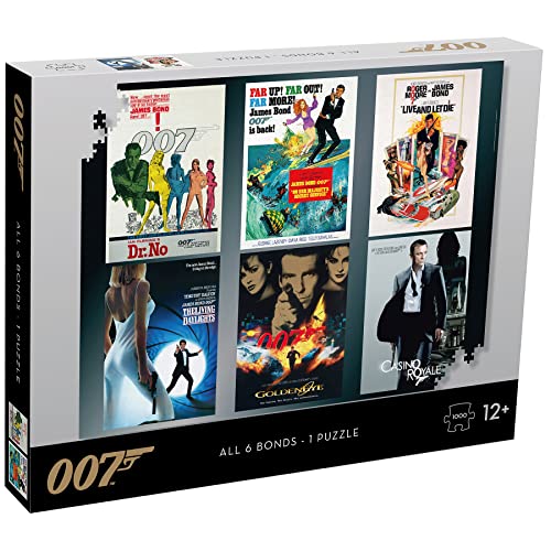 James Bond Puzzle Actor Debut 1000 Piece Jigsaw Puzzle Game