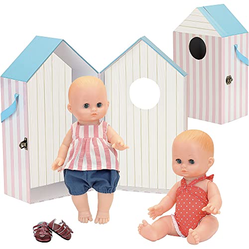 Petitcollin Poupée Calin Petit Câlin-Peluche Deauville, 28 Cm, Colore, 612861