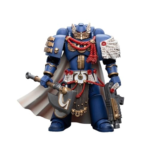 Joytoy Bloomage Tech Wh40K - Statuetta Della Guardia D'Onore Ultramarines 2 1/18