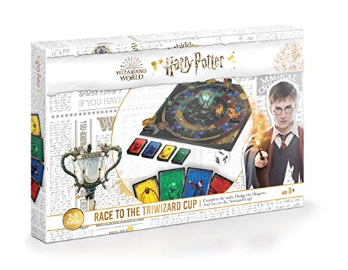 Cartamundi Harry Potter, Gioco Race To The Triwizard Cup, Chiamando Tutti I Super Fan Di Harry Potter, Ideale Per 2-3 Giocatori, Ottimo Regalo Per Bam