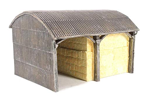 Hornby- Capanno Per Trattori Agricoli Di Campagna Acessories-Power & Controllo, Multicolore, R9851
