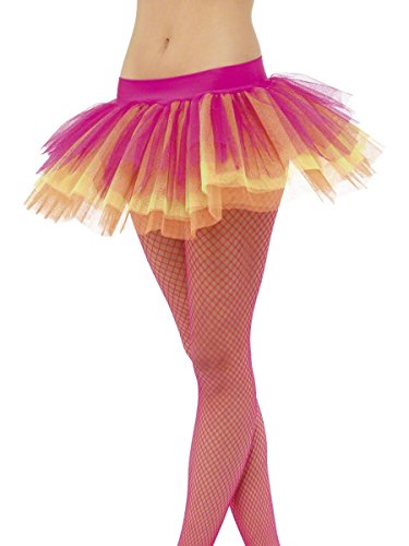 Tutu Underskirt, Multi-Coloured, Neon, Layered