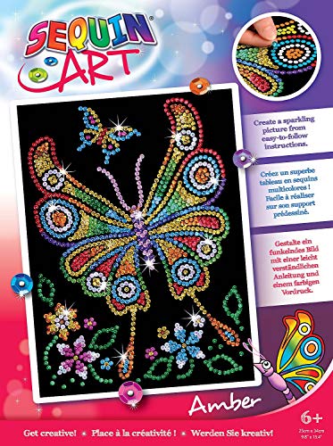 Sequin Art- Immagine Di Paillettes, Multicolore, 1209