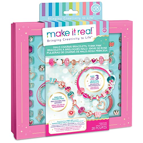Make It Real 1722 Jewellery Making Sets For Children, Multi-Coloured