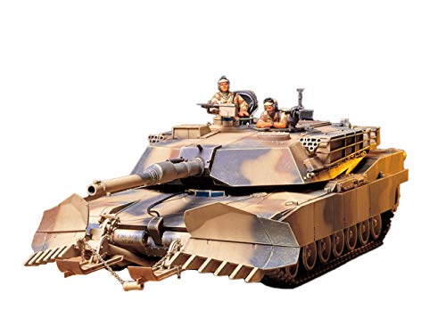 Tamiya 300035158 - Modellino Carro Armato Americano Da Combattimento M1A1 Abrams Con Dotazione Per Lo Sminamento (2) Realizzato In Scala 1:35