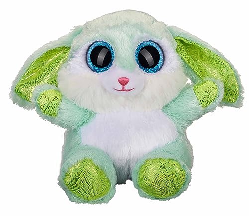 Bauer Spielwaren-Acchiappasogni Glitter Coniglietto Hase Peluche, Colore Turchese, 15 Cm, Heinrich Bauer_14237