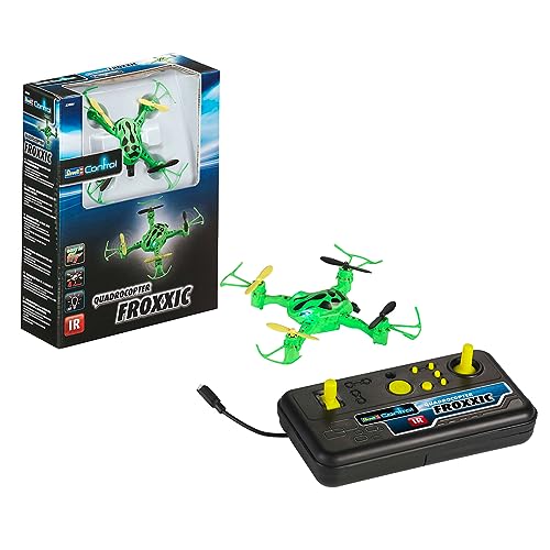 Revell Control Quadcopter Froxxic I Tecnologia Di Stabilizzazione A 6 Assi I Quattro Potenti Motori I Batteria Integrata I Comoda Ricarica Tramite Tel