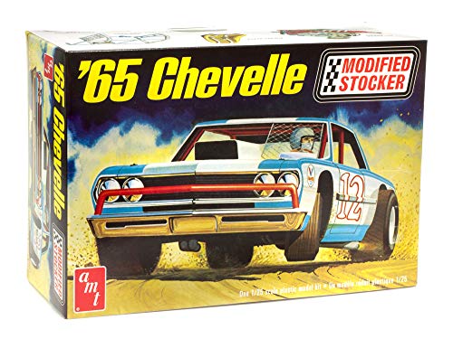 Amt Amt1177/12 1/25 1966Er Chevelle Modified Stocker - Modellino In Plastica