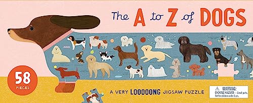 The A To Z Of Dogs 58 Piece Puzzle: A Very Looooong Jigsaw Puzzle