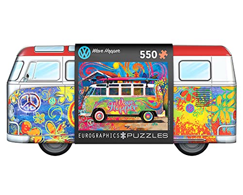Eurographics Puzzle Da 550 Pezzi Con Poster Per Vw Wave Hopper, 8551-5561