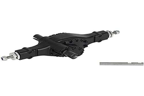 Carson 500907268 - Asse Posteriore 1:14, Autobloccante/Passante, Radiocomandato, Parti Di Ricambio, Accessori, Modellismo, Scala 1:14
