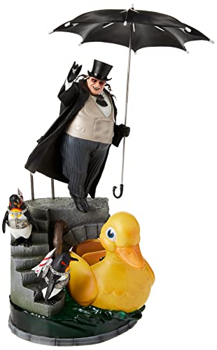 Iron Studios- Batman 1:10 Penguin Dx Art Scale Statua, Multicolore, Is40621