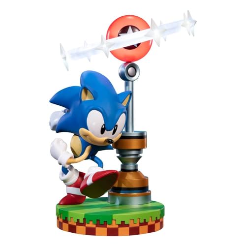 Merchandising Licence- Sonic The Hedgehog First4Figures Statuetta In Pvc, Colore Nero, Sntfco