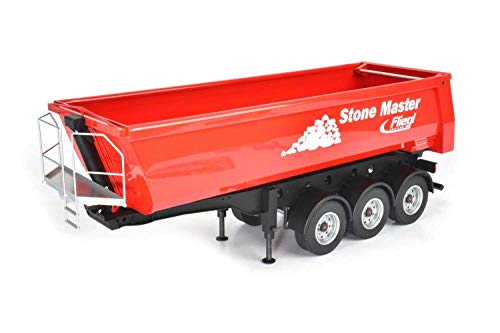 Carson Carson-500907216 1:14 Muldenkipper Fliegl Stone Master, Rc Truck, Accessori Per Tamiya, Pezzi Di Ricambio, Parti Di Tuning, Modellismo, Made In