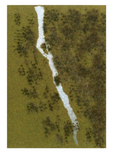 Busch 1313 - Groundcover -Bodendecker: Flusslandschaft [Giocattolo]