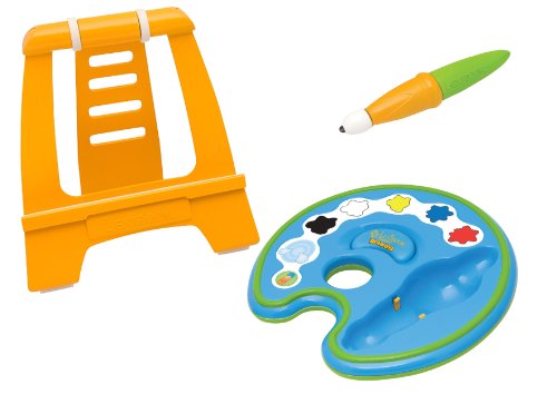 Lexibook Mfg100 - Tavalozza Di Pittura Collegata Connect' Drawing, Con Supporto, Usate La Vostra Immaginazione Per Creare Fantastici Disegni, Blu
