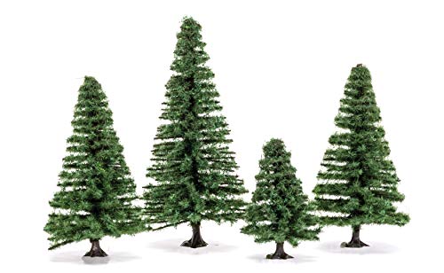 Hornby- Small Fir Trees Acessories-Kit Persone & Scala Automatica, Multicolore, R7207