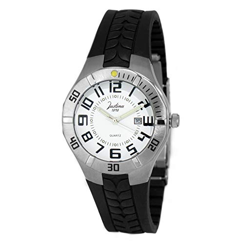 Justina Orologio Analogico Quarzo Donna Con Cinturino In Gomma Jcn53