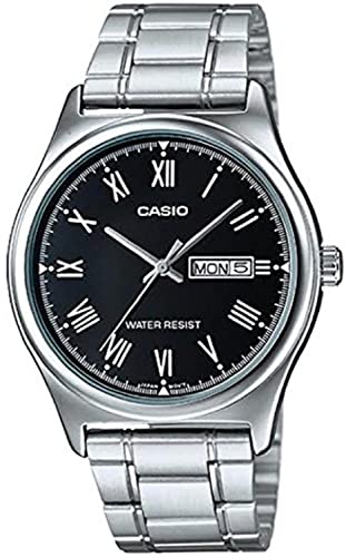Casio Orologio Analogico Giapponese Uomo Con Cinturino In Acciaio Inossidabile Mtp+V006D.1B