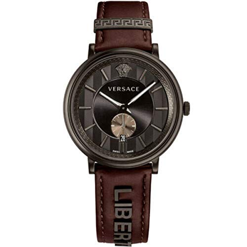 Versace Vbq040017 V-Circle Manifesto Heren Horloge 42 Mm