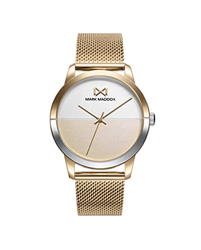 Orologio Mark Maddox Mm7142-20 Da Donna In Acciaio Dorato