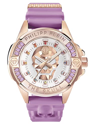 Philipp Plein Orologio Analogico Al Quarzo Donna Con Cinturino In Silicone Pwnaa0222