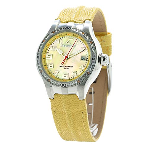Chronotech Orologio Analogico Quarzo Donna Con Cinturino In Pelle Ct7980L-05S