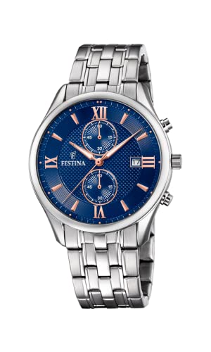 Festina Orologio Cronografo Quarzo Uomo Con Cinturino In Acciaio Inox F6854/6