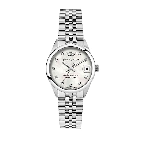 Philip Watch Caribe Orologio Donna, Tempo E Data, Analogico - 39Mm