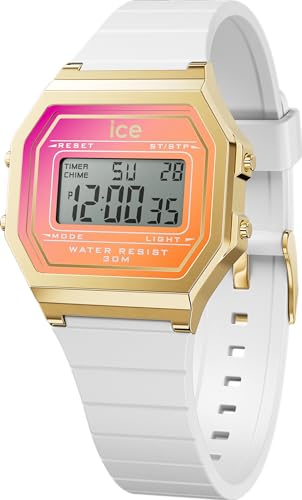 Ice-Watch Orologio Digitale Al Quarzo Da Donna Con Cinturino In Silicone 022720