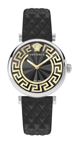 Versace Orologio Analogico Al Quarzo Donna Con Cinturino In Acciaio Inossidabile Mid-39733