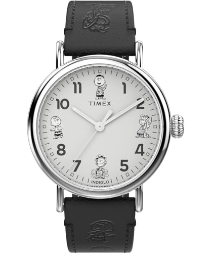 Timex Orologio Analogico Al Quarzo Uomo Con Cinturino In Pelle Tw2W45900