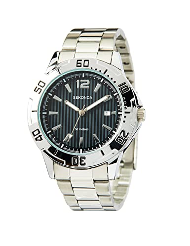 Sekonda 1171.27 - Orologio Da Polso, Analogico, Acciaio Inossidabile, Colore Argento