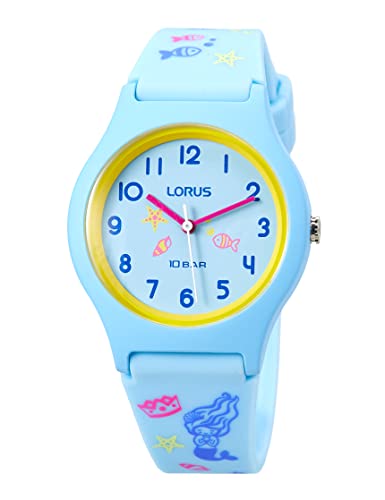 Seiko Orologio Analogico Al Quarzo Unisex Bambini Con Cinturino In Silicone Rrx51Hx9