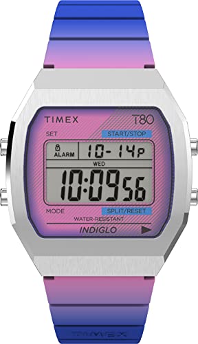 Timex Orologio Digitale Al Quarzo Unisex Con Cinturino In Plastica Tw2V74600
