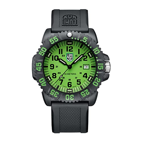 Luminox G Collection Sea Lion X2.2067.1 Orologio Da Uomo 44Mm - Orologio Militare Con Funzione Data Nera Resistente All'Acqua 100M, Nero