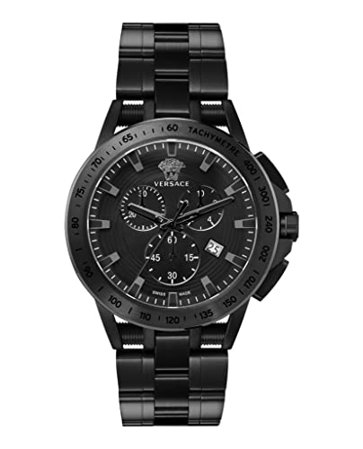Versace Ve3E00921 Sport Tech Heren Horloge 45 Mm