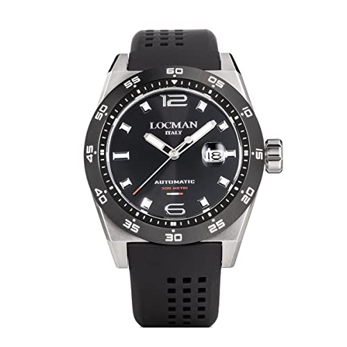 Locman Orologio Uomo Automatico Stealth 300Mt Nero