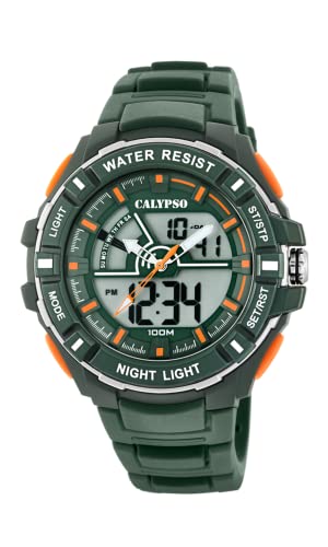 Calypso Watches Orologio Analogico-Digitale Quarzo Uomo Con Cinturino In Plastica K5769/5
