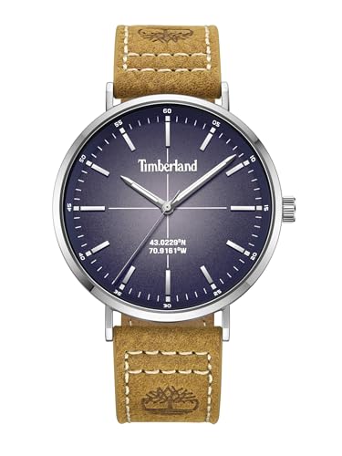 Timberland Orologio Analogico Al Quarzo Uomo Con Cinturino In Pelle Tdwga2231102