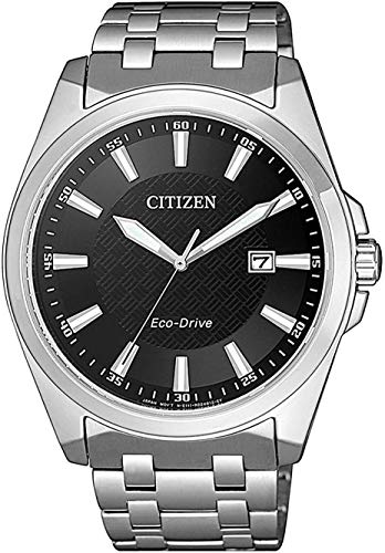 Citizen Orologio Analogo Al Quarzo Uomo Con Cinturino In Acciaio Inossidabile Bm7108-81E
