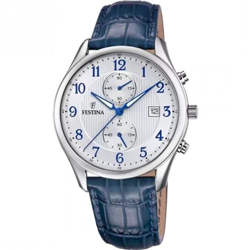 Festina Timeless Chronograph F6855/A-Orologio In Pelle F6855/A