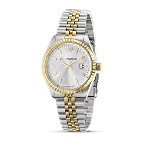 Philip Watch Caribe Orologio Uomo, Tempo E Data, 46X38,8Mm