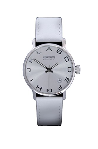 666Barcelona Orologio Analogico Quarzo Unisex Adulto Con Cinturino In Pelle 666-271