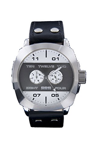 666Barcelona Orologio Analogico Quarzo Uomo Con Cinturino In Pelle 666-251
