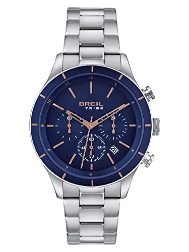 Breil Orologio Collezione Dude Movimento Chrono Quarzo E Chiusura Diver Con Pulsanti Di Sicurezza Per Uomo