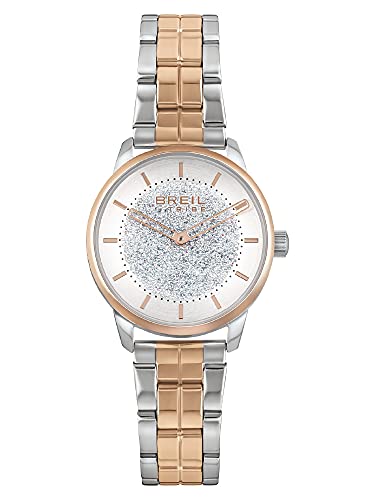 Breil - Women'S Watch Lucille Collection Ew0542 - Accessori Donna - Orologio Per Donne In Acciaio Lucido Con Cassa Da 32 Mm E Cinturino Regolabile Da