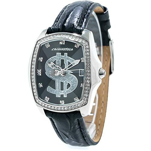 Chronotech Orologio Analogico Quarzo Donna Con Cinturino In Pelle Ct7896Ls-103