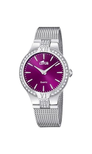 Lotus Orologio Donna Solotempo Con Cristalli Su Cassa E Lunetta 18894/3