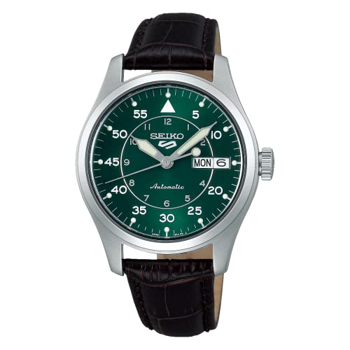 Seiko 5 Abiti In Stile 'Kelly Green Flieger' Srpj89K1